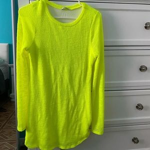 Neon Yellow Fashion Nova Mini Dress